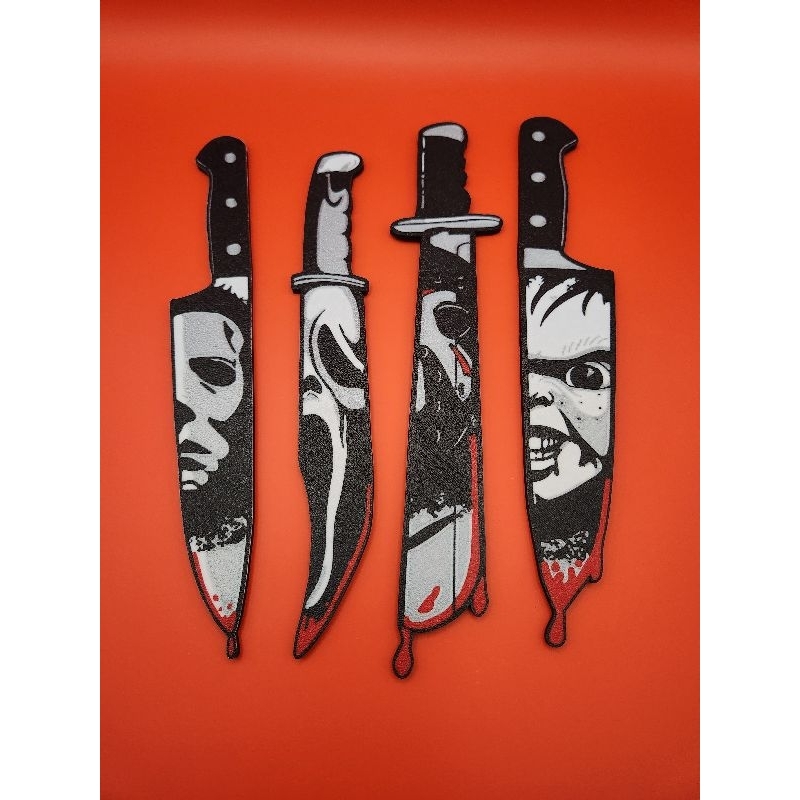 Quadros de Terror - Estilo de Facas