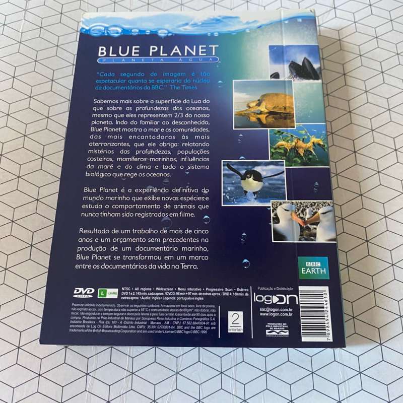 Box Digistack Blue Planet- planeta águaA série completa Original