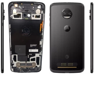 Carcaça Completa Motorola Z2 Force ( Xt1789 ) ( Tampa Painel Lente Da Camera Traseira