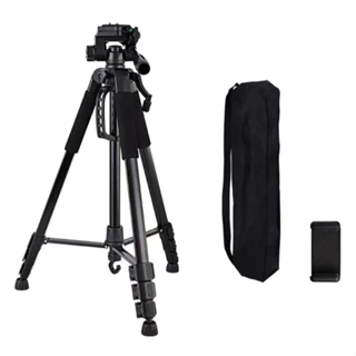 Tripé Câmera Celular Profissional 1,80 Mts + Suporte em Oferta na Shopee