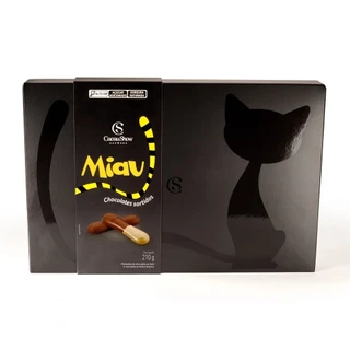 Caixa de Tabletes Miau 210g Cacau Show em Oferta na Shopee