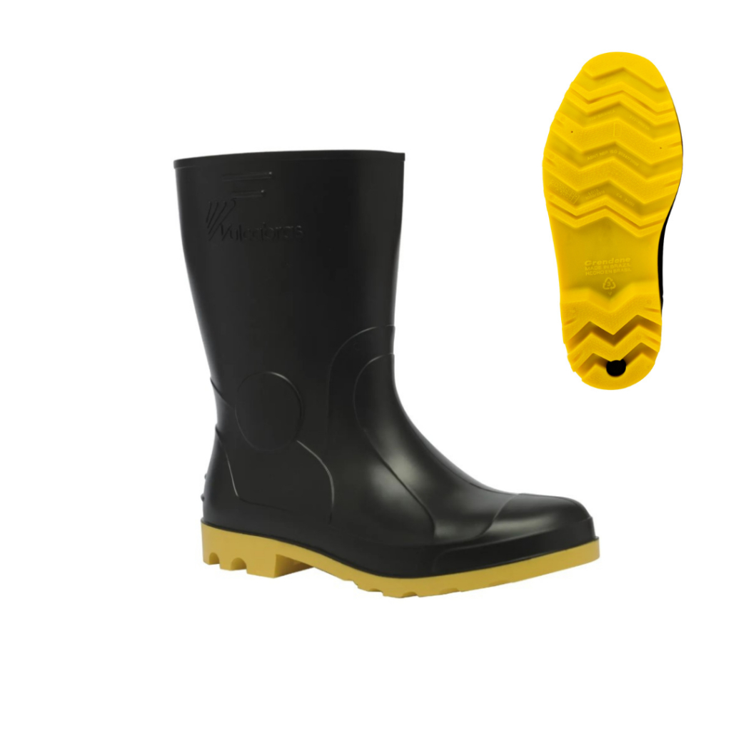 Antiderrapante Bota Pvc Feminina Para Limpeza Epi Bota Galocha