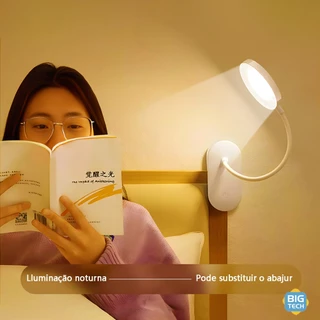 Luminária De Mesa Recarregáveis Led Com Clipe Proteção Os Olhos Iluminaria Lâmpada Abajur De Quarto