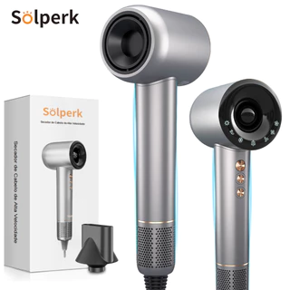 Secador de Cabelo - Baixo Ruído, Íons Negativos,Motor Brushless de Alta Velocidade Secagem Rápida em Oferta na Shopee