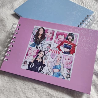 🖍️ Livro de Colorir Blink Goods – Black Pink| Papel 180g Premium em Oferta na Shopee