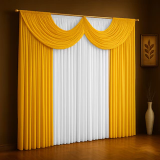 Cortina De Malha Paris Várias Cores 2,00m X 1,70m em Oferta na Shopee