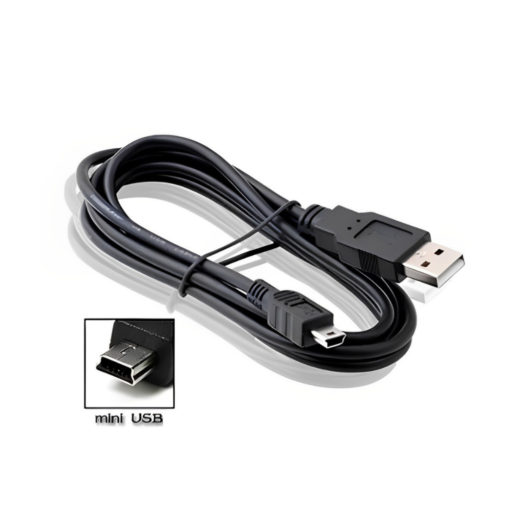 Cabo Mini USB V3 5P 1,5m com Filtro Para GPS Aquarius, Câmeras, HD ...