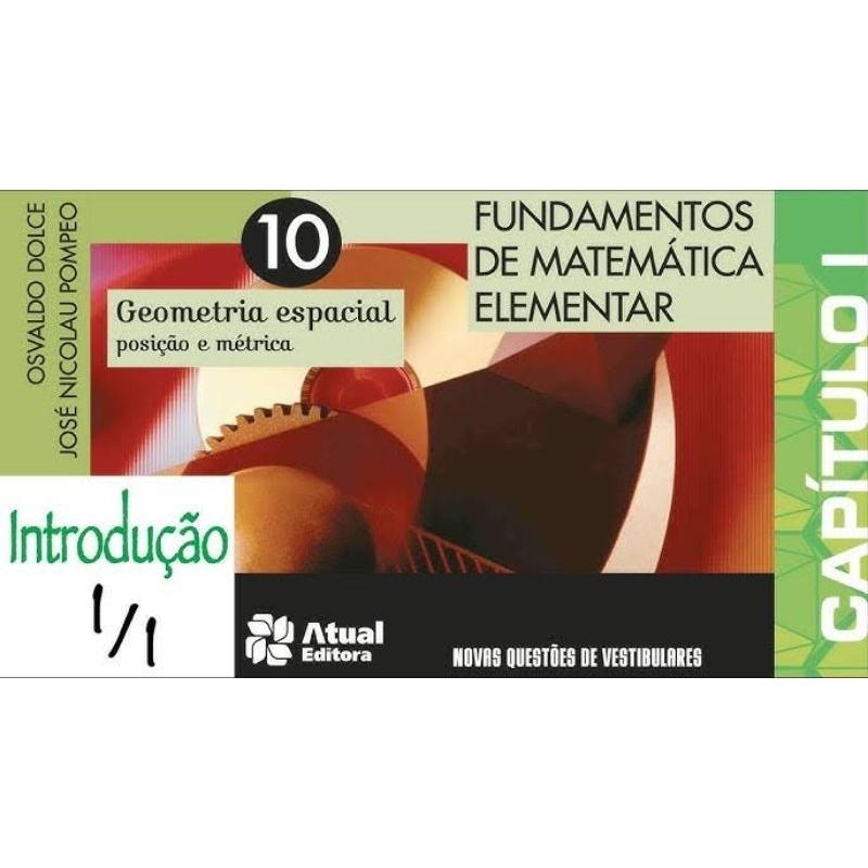 FME Vol. 10 – Geometria Espacial | Fundamentos de Matemática Elementar ...