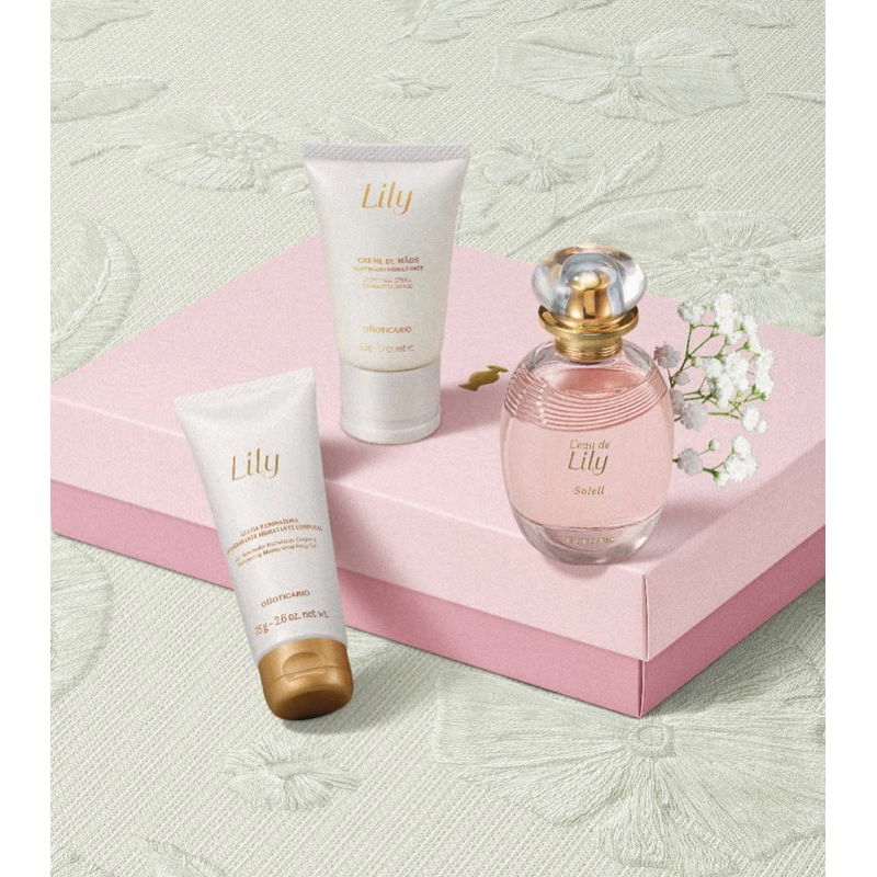 Kit Lily Soleil (3 itens) | Shopee Brasil