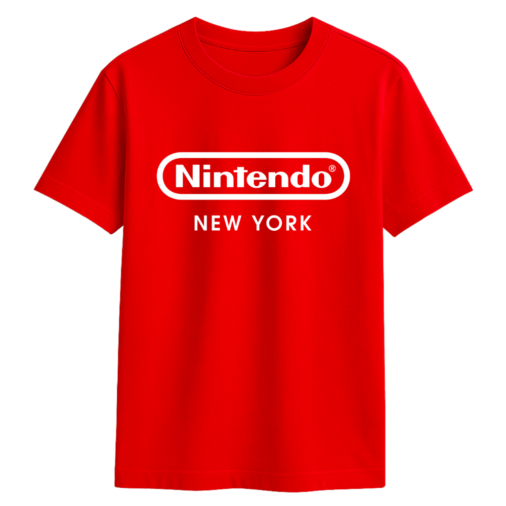 Camiseta Nintendo Streetwear NY Super Nintendo Shopee Brasil