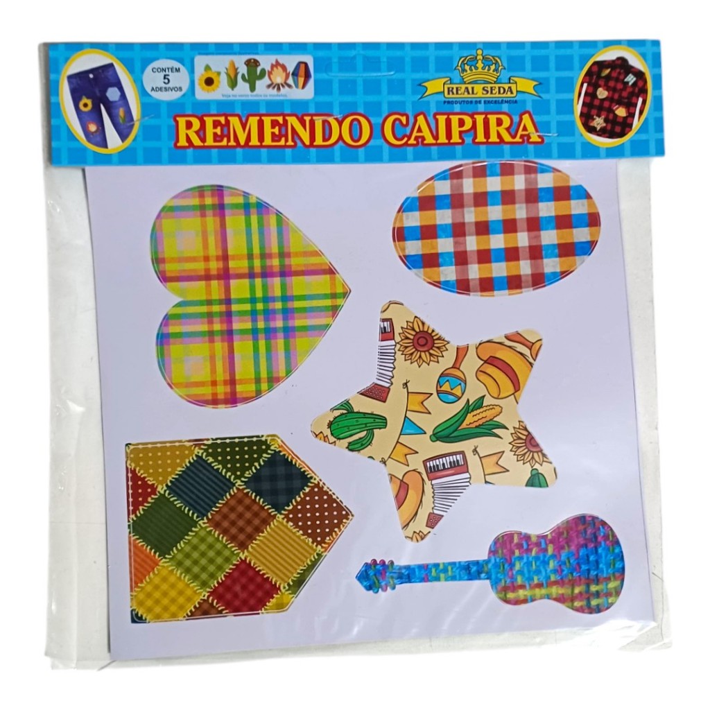 Retalho Adesivo Festa Junina 1 Cartela | Shopee Brasil