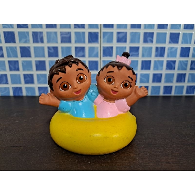 Dora, A Aventureira, Guillermo e Isabella Márquez Brinquedo 8cm Usado Original Mattel 2005