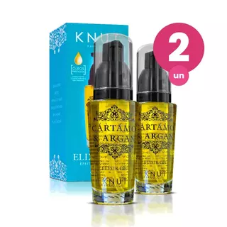 Kit 2 Elixir Knut Cartamo e Argan 35ml Tratamento Capilar em Oferta na Shopee
