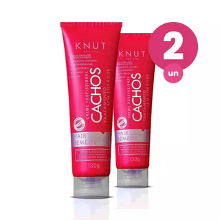 Kit 2 Knut Hair Tratamento Capilar Remedy Cachos 130g em Oferta na Shopee