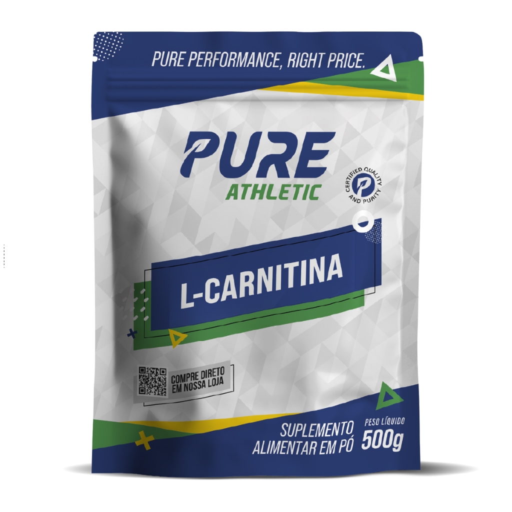 l-carnitina l tartarato para que serve L Carnitina Pura com Tartarato 500g Pure Athletic