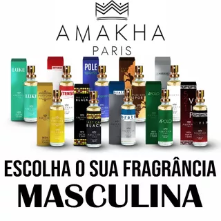 Perfume Amakha paris 15ml masculino a sua escolha LC