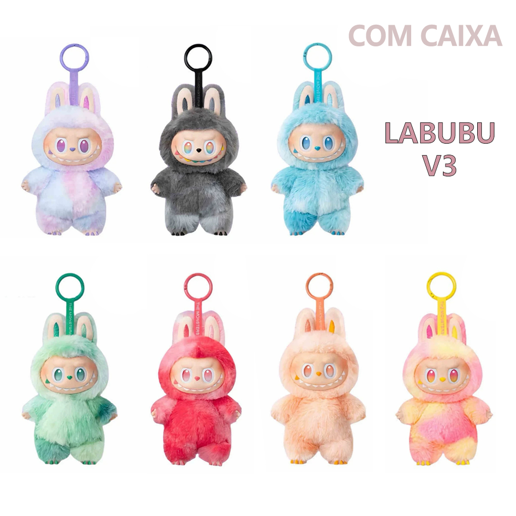 Labubu Exciting Macaron/Have a seat/V3 Caixa Cega O Monstro