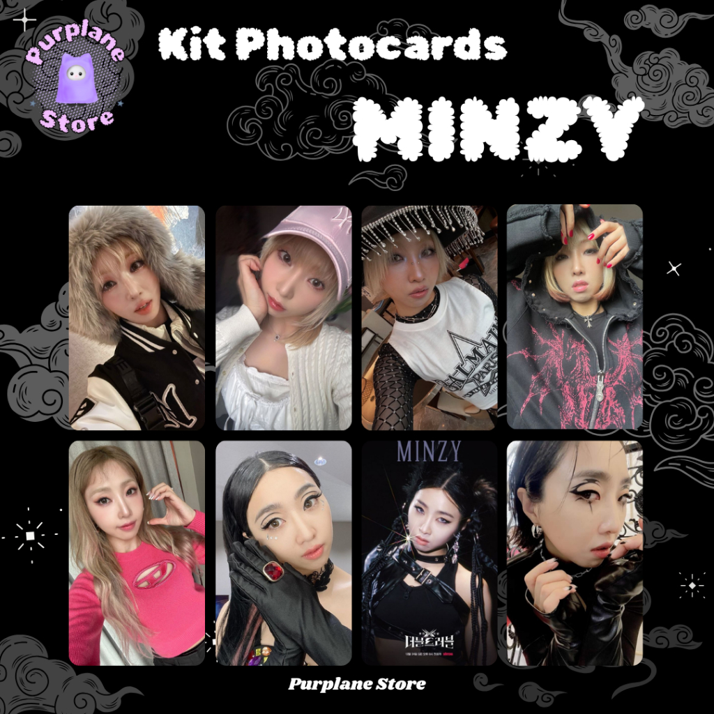 2NE1 Photocards CL Minzy Dara Bom Kpop Fanmade | Shopee Brasil