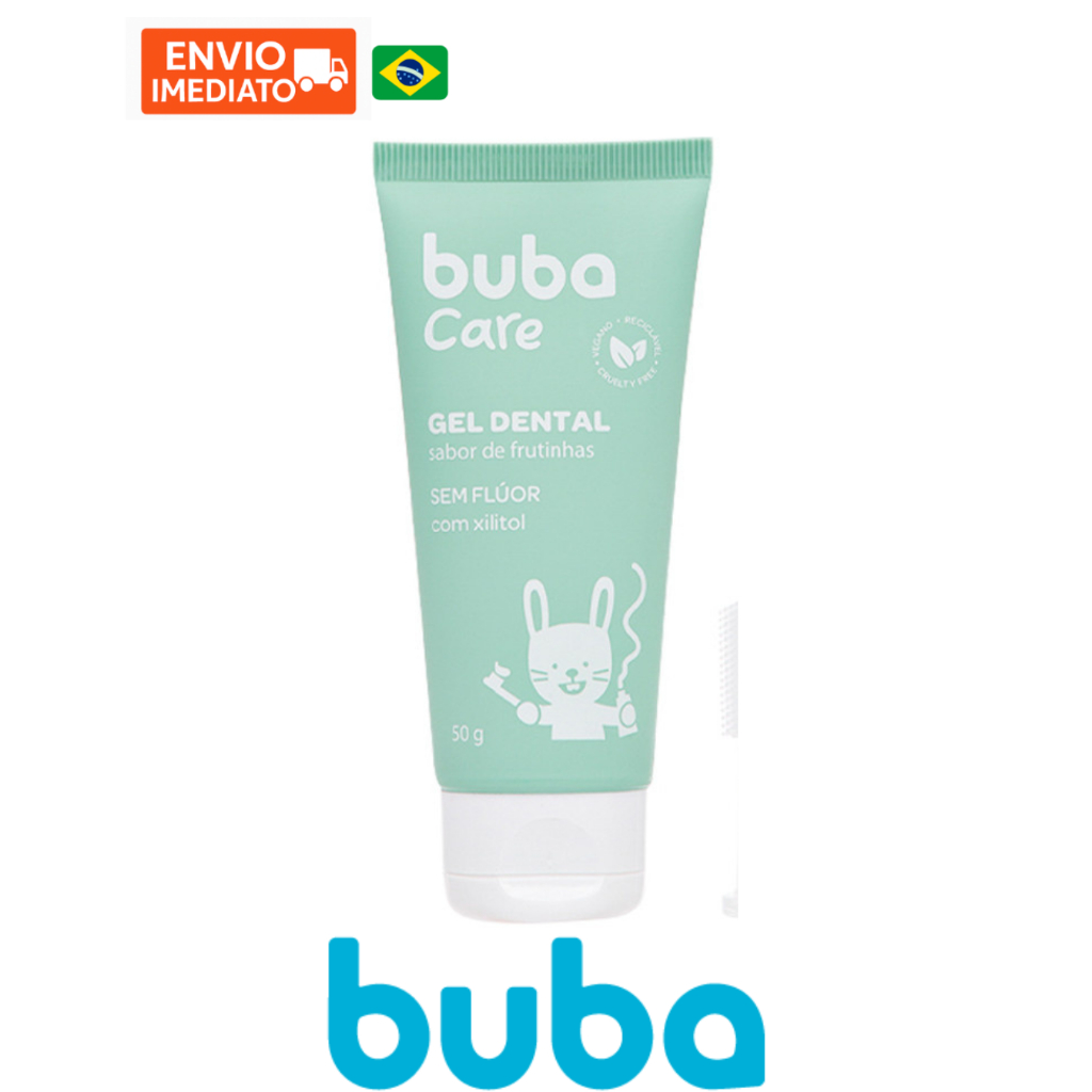 Pasta de Dente Gel Dental Infantil Bebe Buba | Shopee Brasil