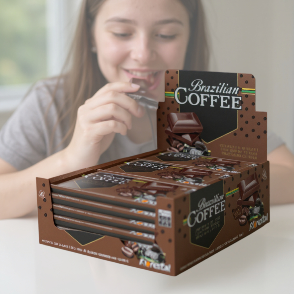 Chocolate Brazilian Coffee Florestal | Display com 15 un de 20g