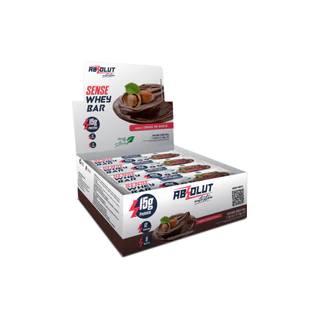 Barra De Proteina Sense Bar Absolut Nutrition - Display 12un Todos os sabores Entrega Imediata!