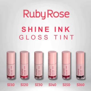 Gloss Tint Lip Tint Shine Ink Ruby Rose Lançamento Linha Rosa em Oferta na Shopee