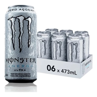 Energético Ultra Zero Monster 473Ml 6Un