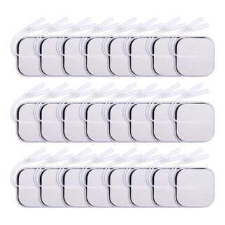 Kit Eletrodos Autoadesivos 5x5 Tens Para Fisioterapia reutilizavel 20unidades