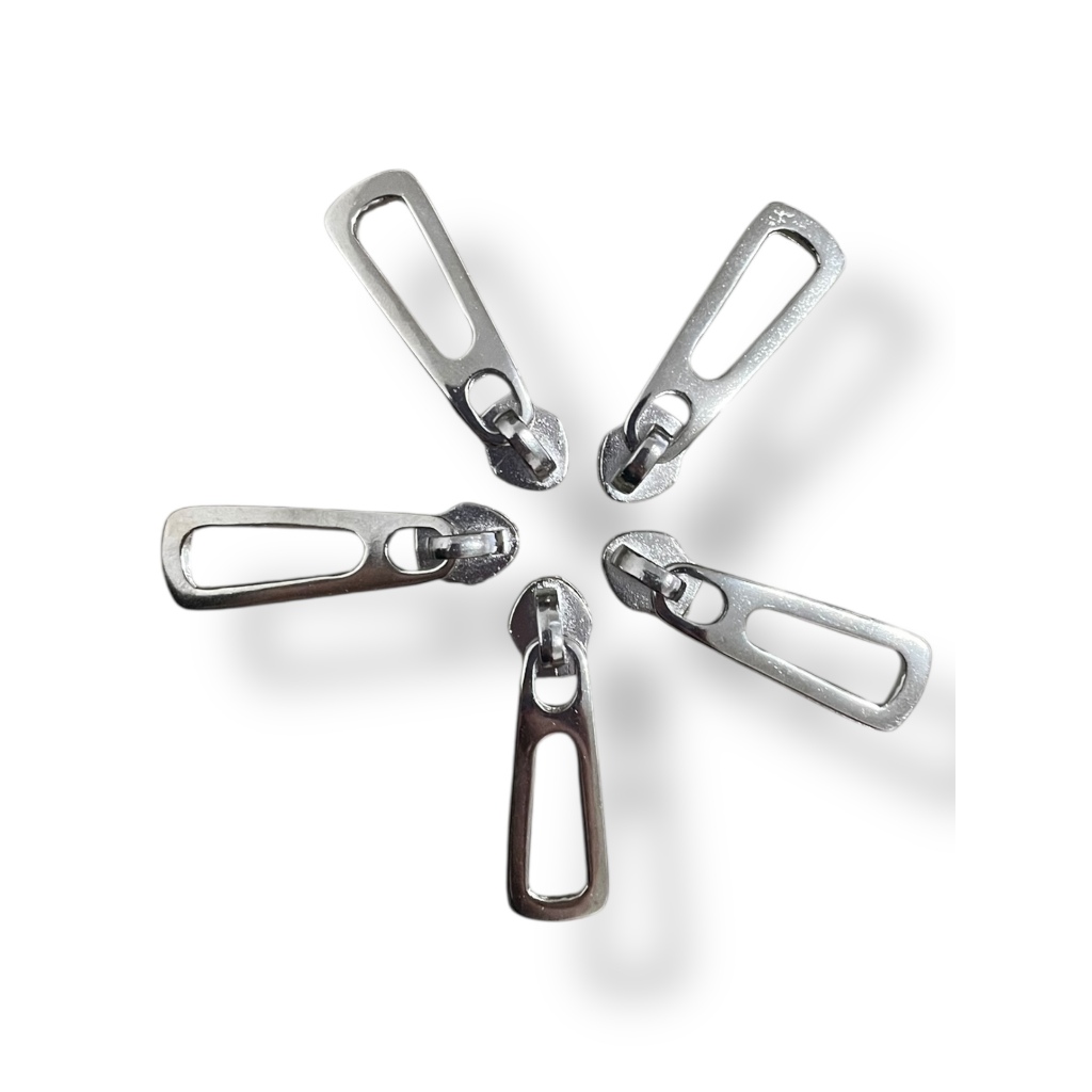 Cursor Zíper Vazado N°05/06 Niquelado | Shopee Brasil