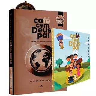 Kit 2 Livros | Devocional Café com Deus Pai 2025 + Café com Deus Pai Kids em Oferta na Shopee