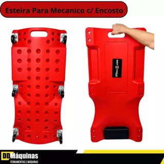 Carro Esteira para Mecânico com Encosto Ergonômico e Suporte até 150kg- Sigma Tools em Oferta na Shopee