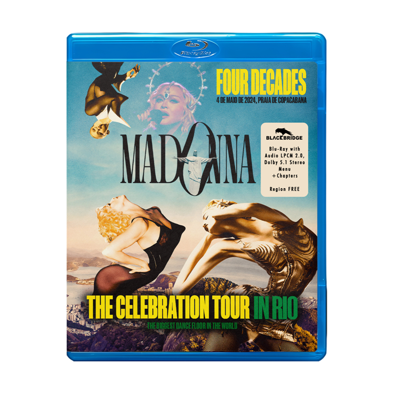 Madonna The Celebration Tour - Final Show in Rio 2024 (Blu-Ray ...