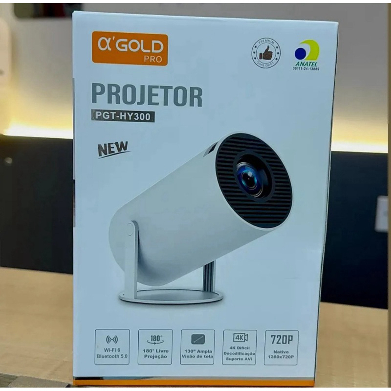 Alfa Gold Pro Projetor Gold Pro Pgt-hy300 | Shopee Brasil