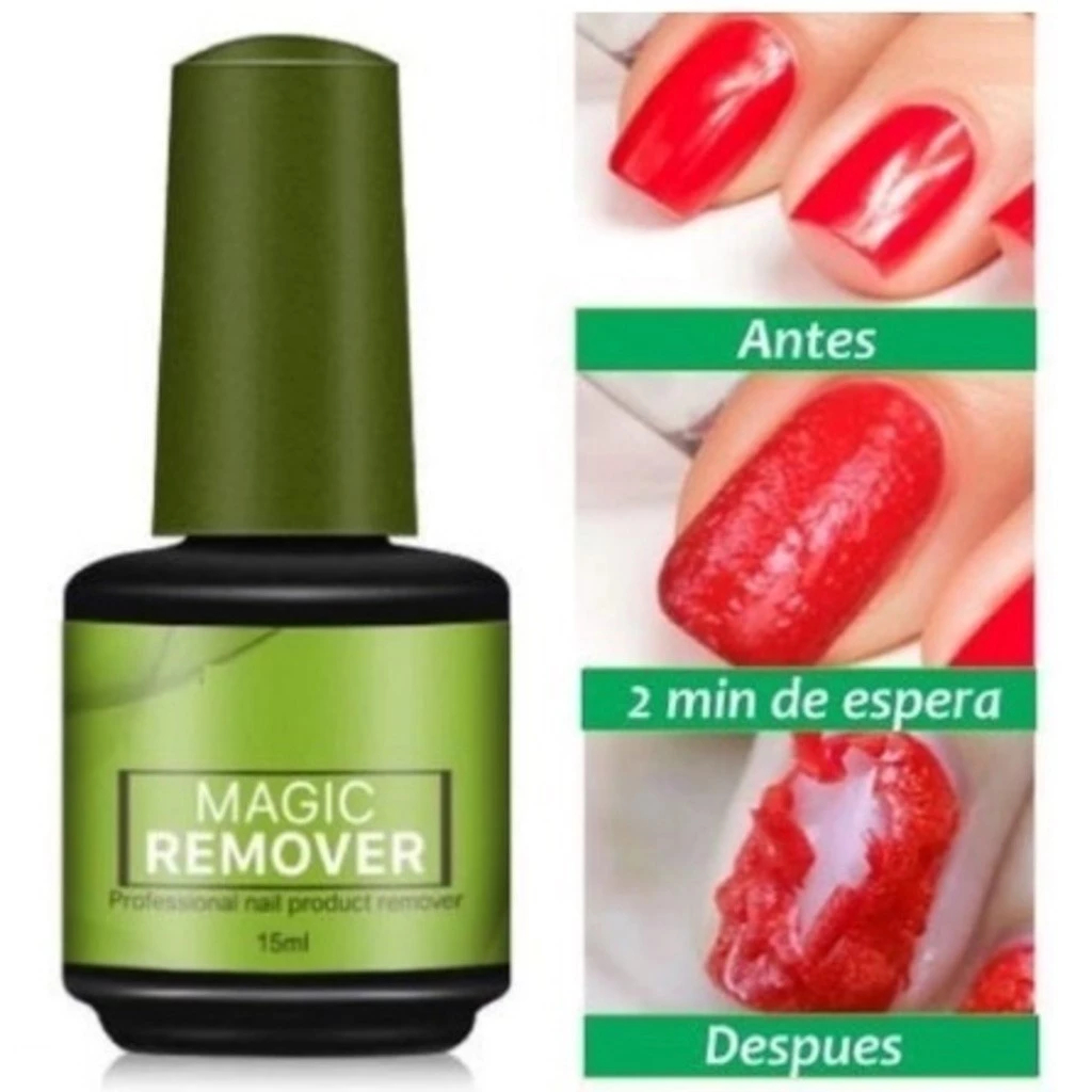 Magic O.F.N remover 15ml removedor de esmalte em gel acrigel | Shopee ...