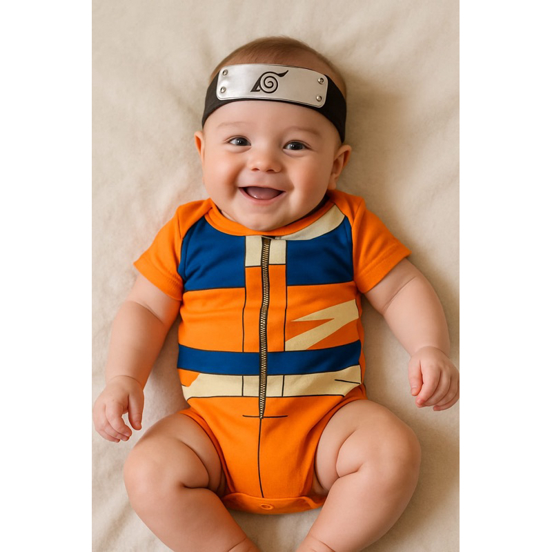 Body de bebê para Mesversário Naruto | Shopee Brasil
