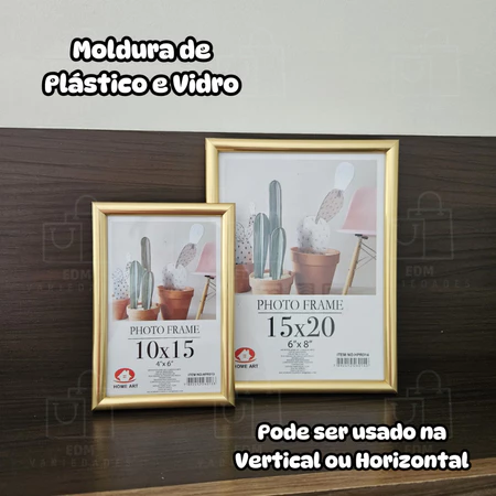 Kit Decorativo Elegante Rack Sala Dourado Prata Sofisticado Porta Retrato Vasinho Enfeite Decoração Luxo