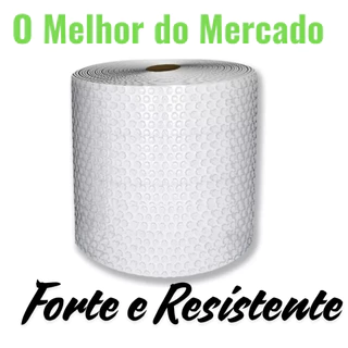 Plástico Bolha Bobina 43cm X 100 Metros E-commerce 25 Micras Bolha Mudança Proteção