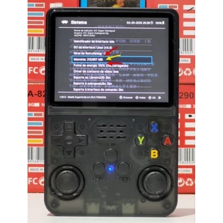 R36s Console Portátil retrô sistema arkos Original 64GB Consoles Com 18 Mil Jogos Atualizado 2025 em Oferta na Shopee