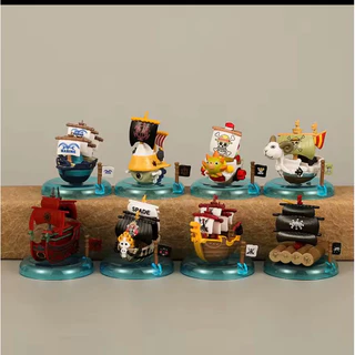 Bonecos Miniatura Figure Thousand Sunny barco Going Merry one piece