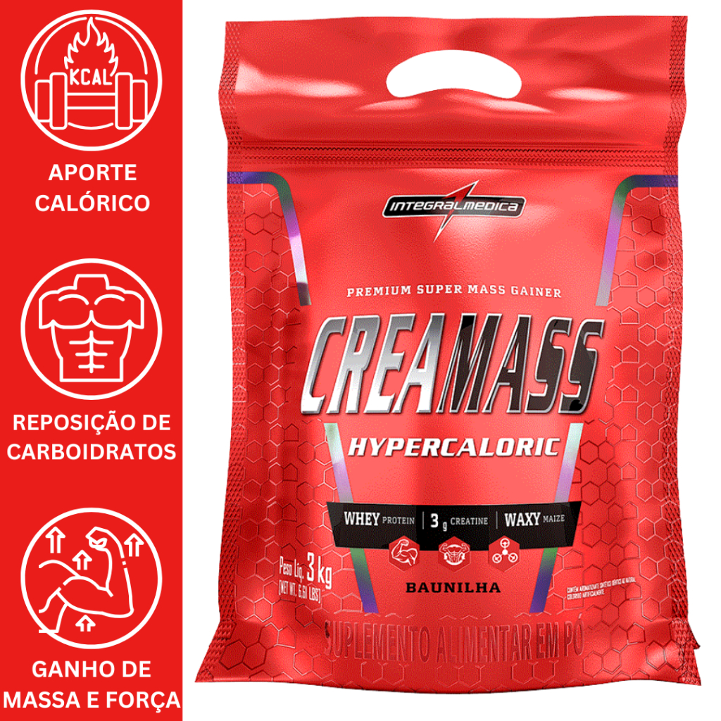 CREAMASS 3KG REFIL - INTEGRALMEDICA em Oferta na Shopee