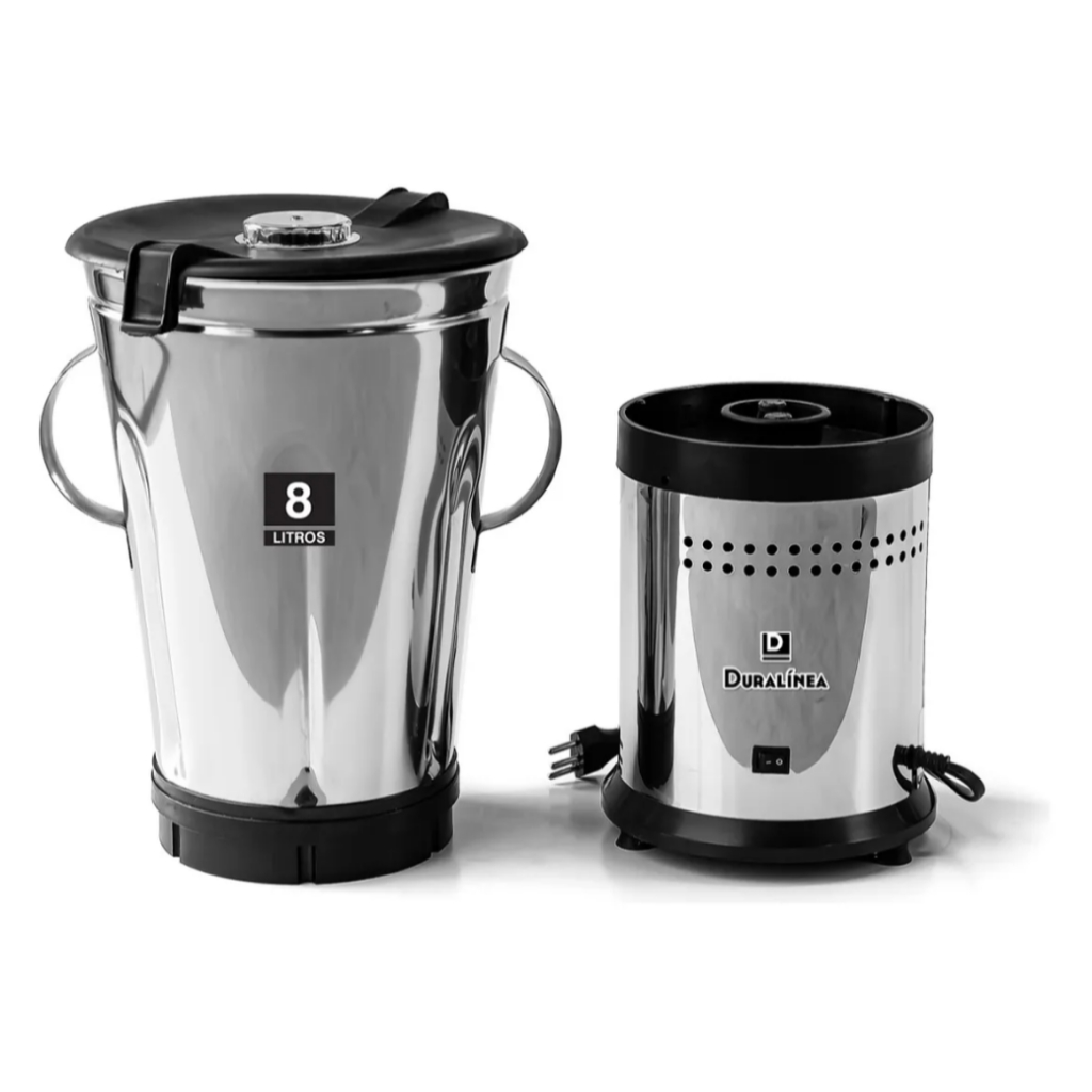 Liquidificador Duralínea Industrial 8 Litros Aço Inox 800w