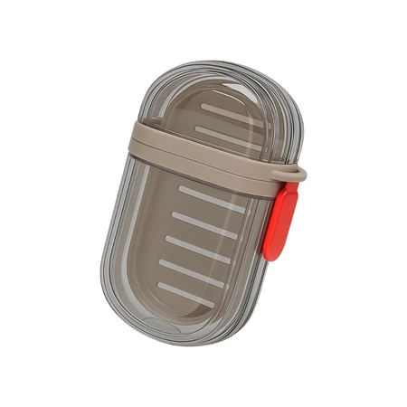 Kit 1/2 peças estojo de sabonete para bolsa e mala de viagem saboneteira portátil