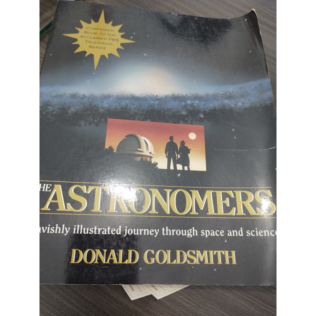 Livro The Astronomers Pba Television Donald Goldsmith | Shopee Brasil