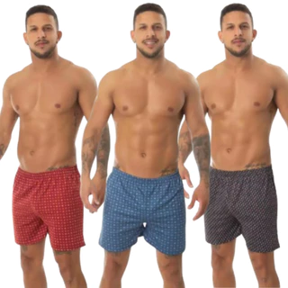 Kit 3 Pijama Masculino Samba Cançao Kyron Pode Escolher Estampas em Oferta na Shopee