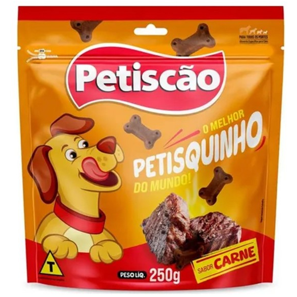 Petisquinho Ossinho Mastigável Sabor Carne 250g Petiscão - Original em Oferta na Shopee