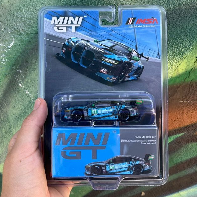 Mini GT BMW M4 GT3 #97 2023 Laguna Seca/ Turner MotoSport 647