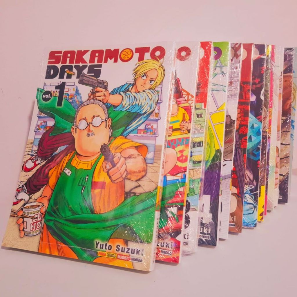 Mangá - Sakamoto Days vol.01 ao vol.20 (Novo/Lacrado) venda avulsa