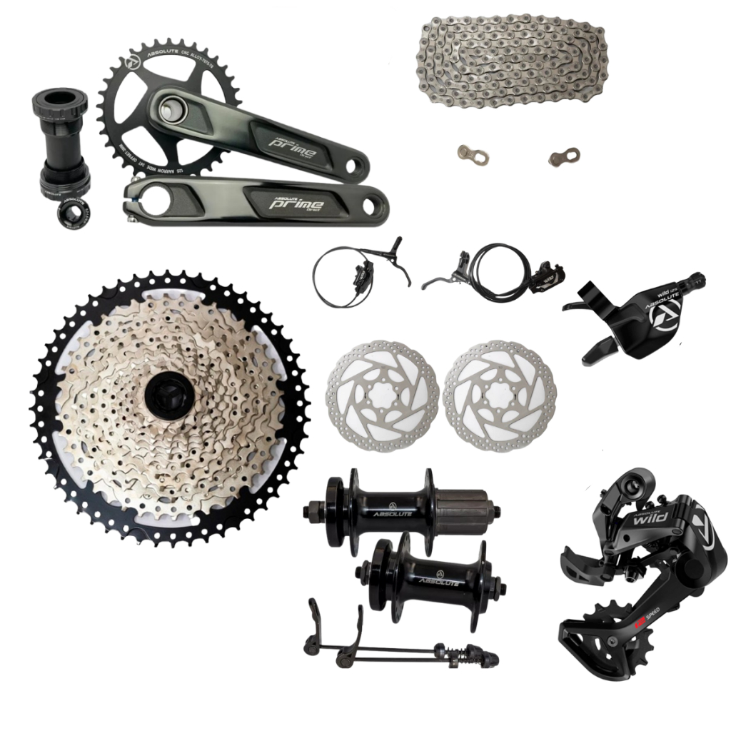 Kit Relação 12v Mtb Grupo Absolute 1x12 Cubos E Freios | Shopee Brasil