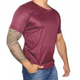 kit 5 Camiseta 100 poliester Treino Academia Corrida Masculina Feminina Promoção Pronta Entrega
