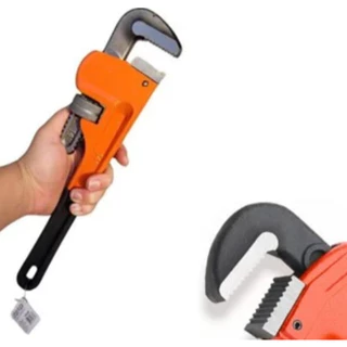 Chave Grifo Americana 10 E 14 Polegadas – Ferramenta Profissional 36cm Hidráulica e Tubulações